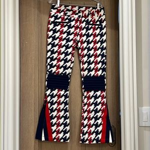 Perfect moments houndstooth ski pants